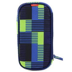 Target Školský peračník bez náplne , Compact, žlto/modrý so vzorom