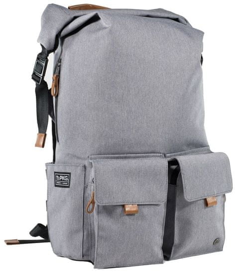 PKG Concord Laptop Backpack 15/16"- svetlo sivý (PKG-CONC-LG01TN)
