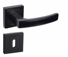 Infinity Line Hermes B00 čierna - kľučka k dverám - pre cylindrickú vložku