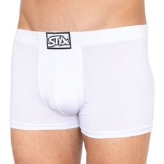 Styx 3PACK pánske boxerky klasická guma biele (3Q1061) - veľkosť L