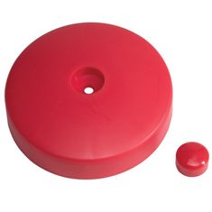 Kaxl Plastová krytka - guľatina Ø 100 mm Farba: Červená 855.010.001.001