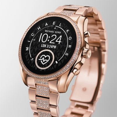 Inteligentné hodinky Michael Kors MKT5089, meranie tepu, NFC, bezkontaktné platby, Google Pay, vodotesné, GPS, notifikácia