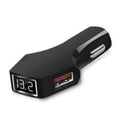 Automax USB nabíjačka s meradlom napätie 4,2A