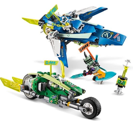 LEGO Ninjago 71709 Rýchla jazda s Jayom a Lloydom
