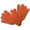 Max Peelingová rukavice GR002 masážne oranžová