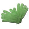 Peelingová rukavica GR001 masážna zelená