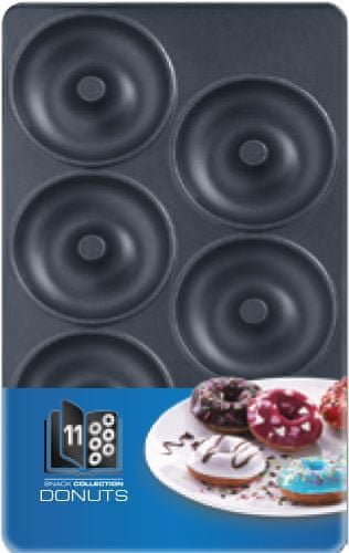 Tefal výmenná platnička XA 8011 ACC Snack Collection Donuts Box