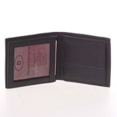Delami Kožená pánska peňaženka Delami Rio, čierna