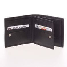 Delami Kožená pánska peňaženka Delami Rio, čierna