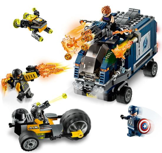 LEGO Super Heroes 76143 Avengers: Boj o nákladiak