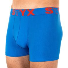 Styx 3PACK pánske boxerky športová guma modré (G9676869) - veľkosť XL