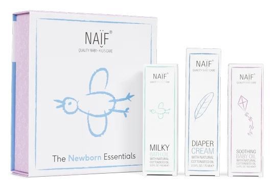 NAIF Set kozmetiky pre novorodencov 3ks