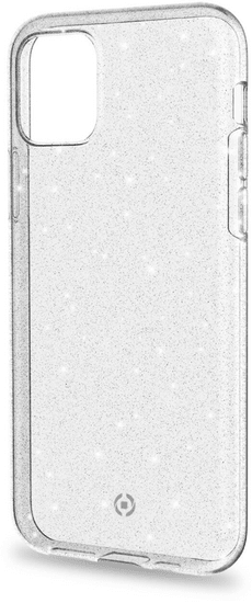 CELLY Sparkle kryt pre iPhone 11 Pro, priehľadný (SPARKLE1000WH)