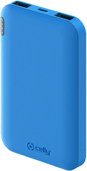 CELLY Energy Powerbank 5000mAh modrá (PBE5000BL)