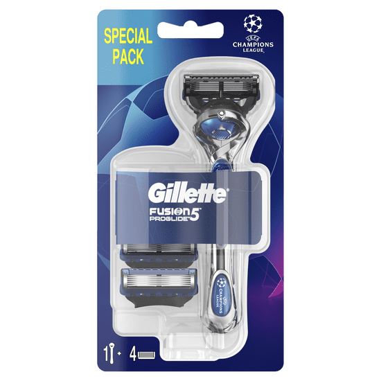 Gillette ProGlide Flexball strojček + hlavice 4ks