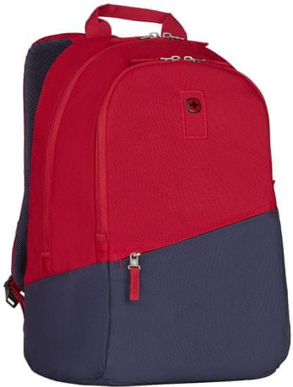 Wenger CRISTO - 17“ batoh na notebook, červený / navy (606478)