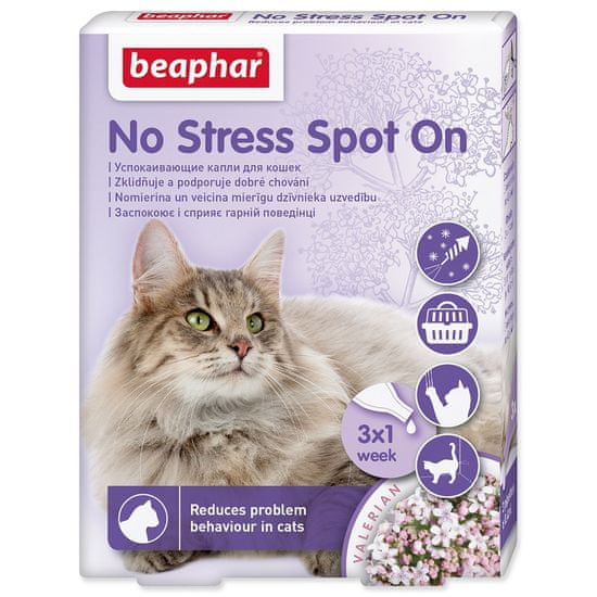 Beaphar No Stress Spot On pre mačky 1,2 ml