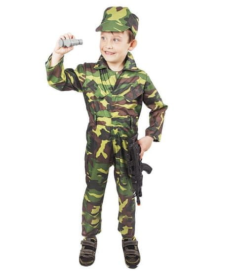 Kostým Army - vojak detský vel. S