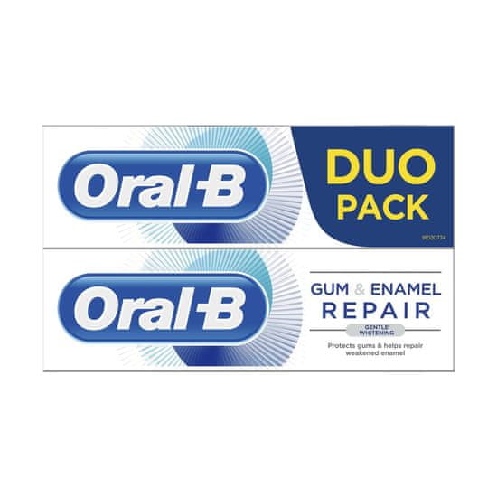Oral-B Gum & Enamel Repair Gentle Whitening DUO pack