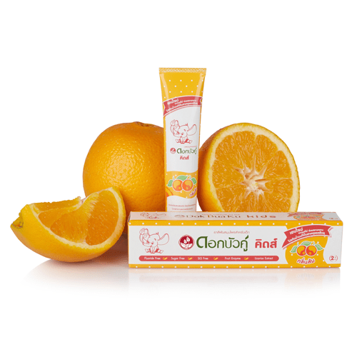 Twin Lotus Detská bylinná zubná pasta - pomarančová 35 ml