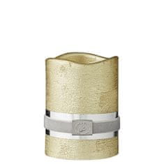Lene Bjerre Dekoratívne sviečka CANDLE LED zlatá 7,5 x 10 cm