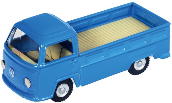 KOVAP Dodávka VW T2 valník, kov 12 cm, modrý v krabičke Kovap