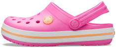 Crocs Crocband Clog K Electric Pink/Cantaloupe 204537-6QZ-C12 29-30 ružová