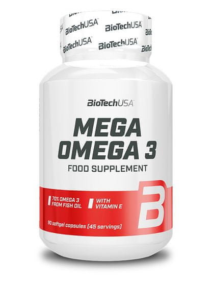 BioTech USA Omega 3 90 kapsúl