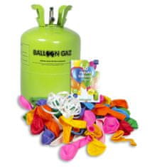 HELIUM DO balónikom BALLOONGAZ - jednorazová nádoba 420 l + 50 latexových balónikov