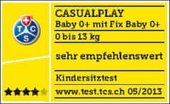 Casualplay Autosedačka Baby 0 plus 0-13 kg 2017 - BOREAL