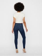 Vero Moda Dámske džínsy VMSOPHIA Skinny Fit 10193326 Medium Blue Denim (Veľkosť XS/32)
