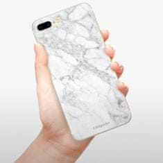 iSaprio Silikónové puzdro - SilverMarble 14 pre Apple iPhone 7 Plus / 8 Plus