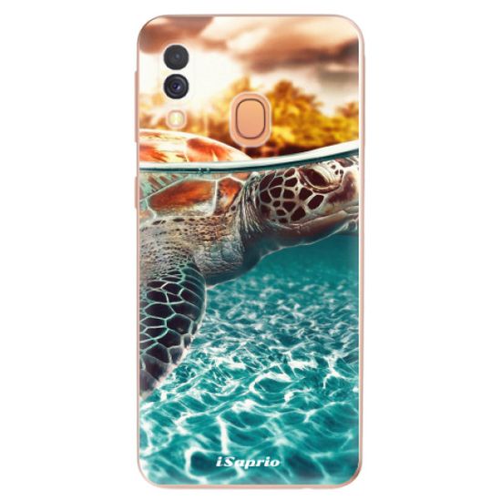 iSaprio Silikónové puzdro - Turtle 01 pre Samsung Galaxy A40