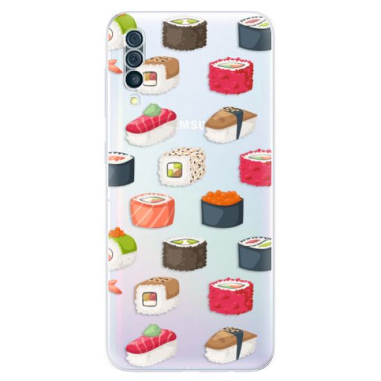 iSaprio Silikónové puzdro - Sushi Pattern pre Samsung Galaxy A50