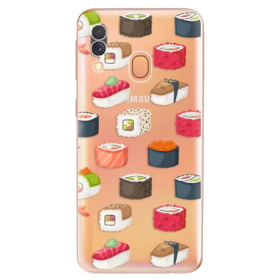 iSaprio Silikónové puzdro - Sushi Pattern pre Samsung Galaxy A40