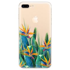 iSaprio Silikónové puzdro - Exotic Flowers pre Apple iPhone 7 Plus / 8 Plus