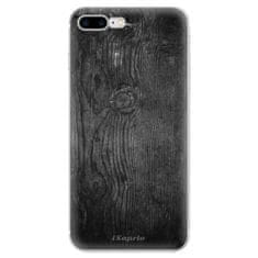 iSaprio Silikónové puzdro - Black Wood 13 pre Apple iPhone 7 Plus / 8 Plus