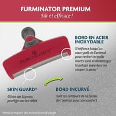  FURminator FURMINATOR, odstraňuje 90 % odumretej srsti, čistenie jedným kliknutím, pre veľmi veľké psy s dlhou srsťou