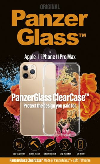 PanzerGlass ClearCase pre Apple iPhone 11 Pro Max, 0210