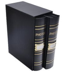 KPH Fotoalbum Old box 400 10x15 čierné