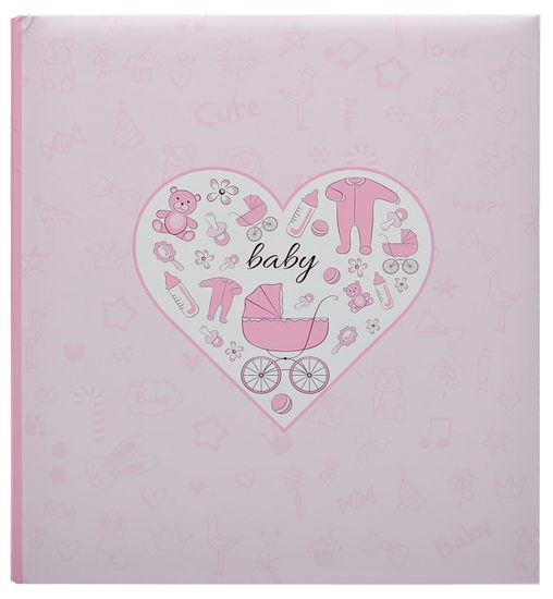 KPH Klasické album Baby touch ružové
