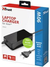 TRUST Maxo Acer 90 W NTB adaptér 23391