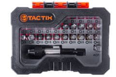 Tactix Súprava bitov v plastovom boxe, 32 ks - TC419832P