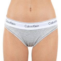 Calvin Klein Dámske nohavičky nadrozmer sivé (QF5118E-020) - veľkosť XXXL