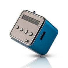 Reproduktor s rádiom MF-100, modrý GSM008718
