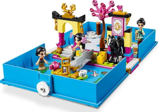 LEGO Disney 43174 Mulan a jej rozprávková kniha dobrodružstiev