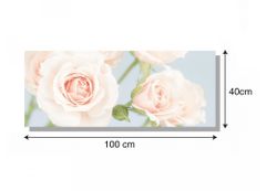 Dimex Dimex, obrazy na plátne - Ruže 100 x 40 cm