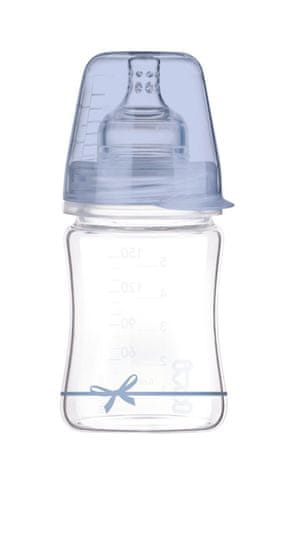 LOVI Fľaša sklenená 150 ml BABY SHOWER