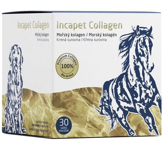 Inca Collagen Incapet Collagen morský kolagén 30 vrecúšok