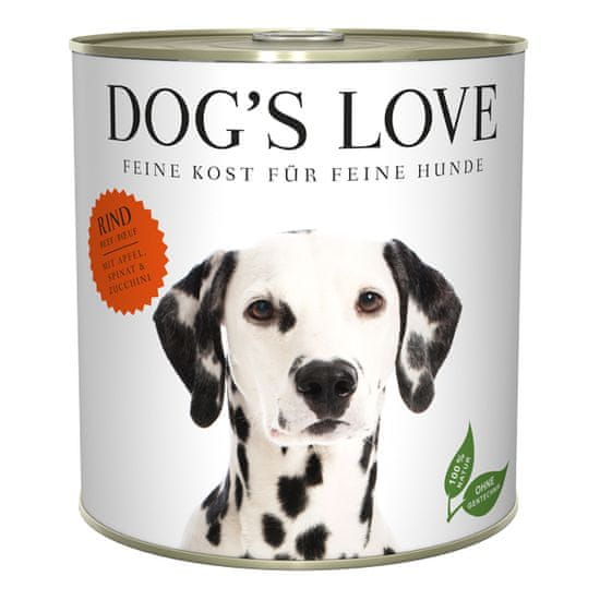 Dog's Love konzerva Adult Classic hovädzie 800 g